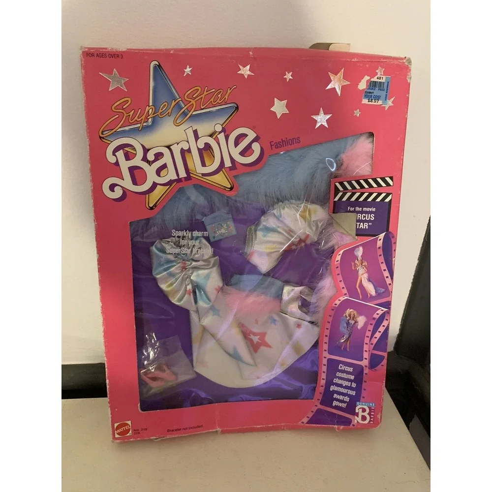1988 Barbie SuperStar Fashion Circus Star #3308 Super Star Vintage NEW Hong Kong
